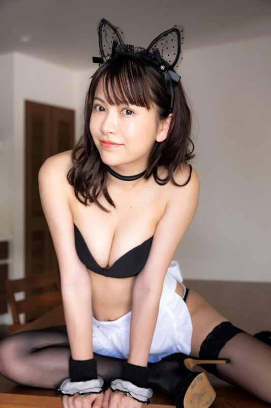 日本一美しいオタクの「鈴木聖」がめっちゃ可愛い！Fカップ巨乳美女の極上ボディで癒されるグラビア動画『ヲタでも恋していいですか？』:8